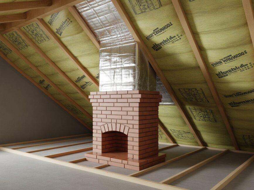 przegroda przeciwpożarowa przy przewodzie