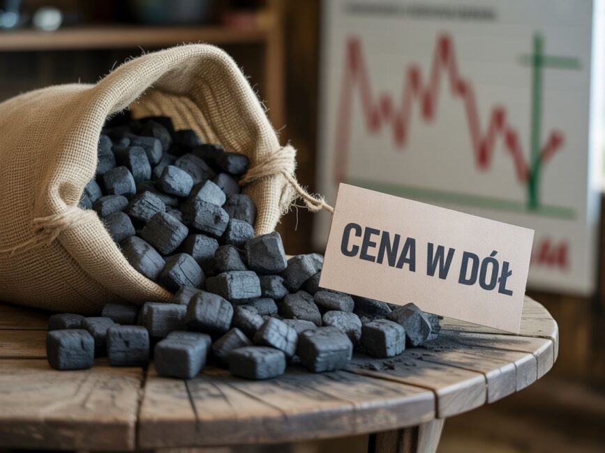 wykres cen surowców